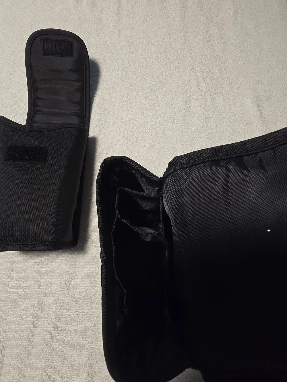2 Nikon Black Camera Strap Pouch - Compact Carry Case
